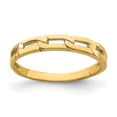 thumbnail image 1 of 14K Yellow Gold Five Chain Link Band Ring, 1 of 1
