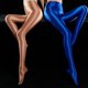 thumbnail image 3 of Medias de licra brillante y opacas para mujer, medias deportivas para fitness, 3 of 5
