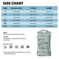 thumbnail image 6 of Bixox Men's Pirate Adventure Map Printed Shirt Sleeveless Fitness Tank Top-3X-Large, 6 of 7