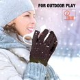 thumbnail image 5 of 4 pares de guantes de invierno para mujer con pantalla táctil, 5 of 5