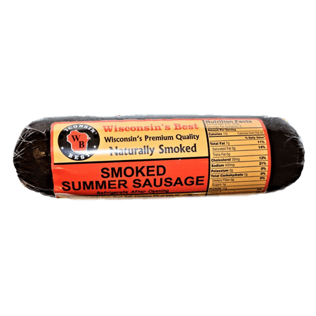 12oz. Original Hickory Smoked Summer Sausage,