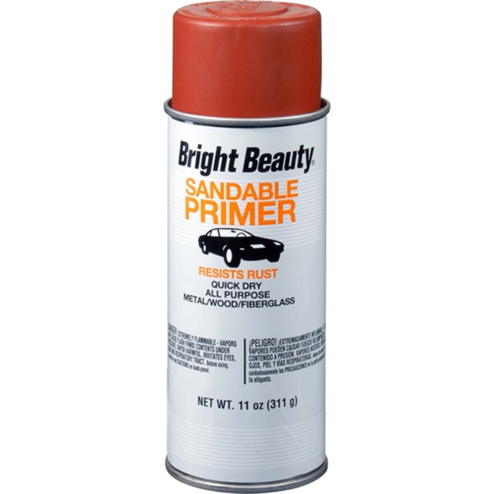 Duplicolor BBP394 Bright Beautysandable Primer Red Oxide Primer 11 Oz. Aerosol