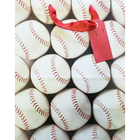 Baseball Large Gift Bag (1ct)