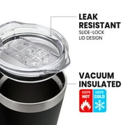 Seinfeld Official The Serenity Now 20 oz Travel Tumbler, Stainless Steel, Vacuum Insulated with Leak Resistant Slide-Lock Lid