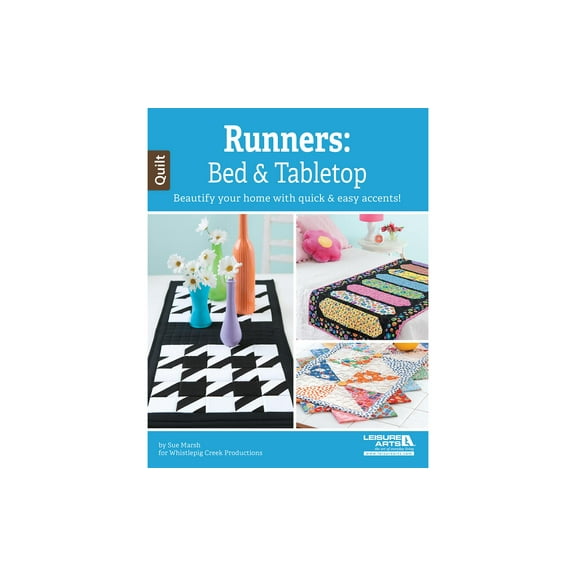 Leisure Arts Runners Bed And Tabletop Quilting Book, Quilting Books, Quilt Books, Quilt Patterns For Quilting, Patterns, Books And Patterns, Pattern Books