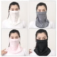 thumbnail image 3 of Protection UV Couverture de Cou Extérieure Protection Solaire Masque Bavoir Soie Visage, 3 of 9