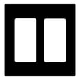 thumbnail image 1 of Placa Decorativa Leviton Plastico Negro 2 Unidades, 1 of 3