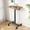Rust, variant on EDX Mobile Portable Standing Desk, Rolling Small Laptop Desk with Adjustable Height & Lockable Wheels ,Table for Home Office, Rust