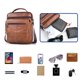 thumbnail image 4 of Bolso de hombro de cuero para hombre, bolso de hombro de cuero genuino, bolso de muñeca, bolso de hombro para hombre, bolso bandolera, bolsos de mensajero, regalo para hombres, 4 of 5