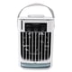 thumbnail image 5 of Aire acondicionado portátil, enfriador de aire evaporativo personal USB, velocidades de viento ajustables, ventilador de escritorio para el hogar, camping, oficina, 5 of 15
