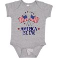 thumbnail image 3 of Inktastic America Est 1776 4th of July Boys or Girls Baby Bodysuit, 3 of 5