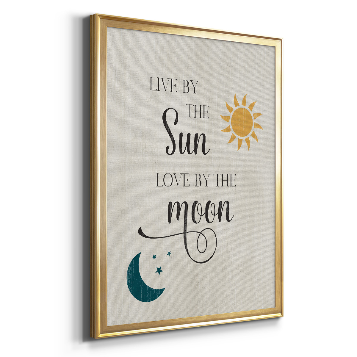 Sun and Moon Premium Classic Framed Print - Ready to Hang
