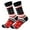 F06-White, variant on FYDUU Women's Ankle Socks Unisex Independence Day Decorative Long Socks Elastic Knitted Casual Stockings Everyday Wear