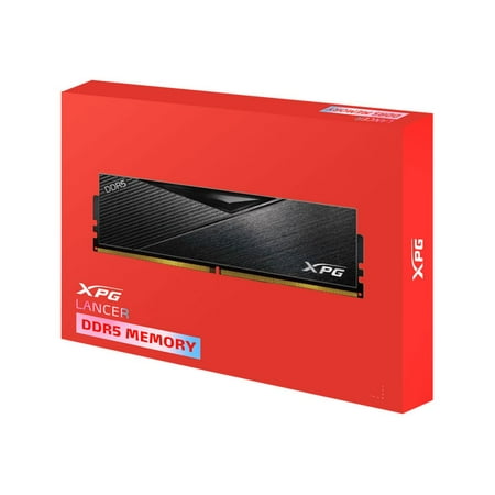 ADATA - XPG Lancer AX5U5200C3816G-DCLABK 32GB (2PK X 16GB) 5200MHz DDR5 Desktop Memory Kit - Black
