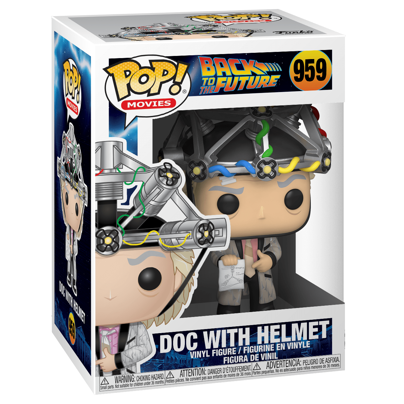 Funko POP! Movies: Back to the Future - Doc w/ Helmet