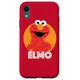 thumbnail image 1 of Funda para iPhone XR Elmo de Plaza Sésamo estilo garabato, 1 of 3