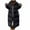 38-black womens puffer jackets, variant on UPPADA Long Puffer Jacket for Women Thickened Winter Coat Hooded with Pockets Ladies Warm Winter Hooded Faux Fur Jacket Black,M Winter Coat Winter