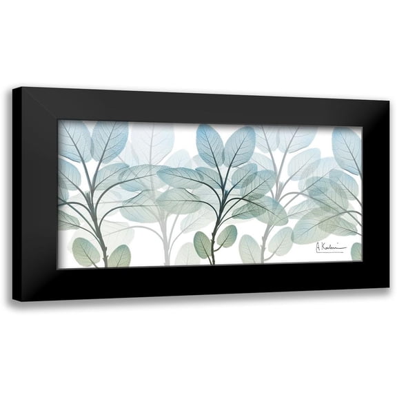 Koetsier, Albert 14x9 Black Modern Framed Museum Art Print Titled - Resilient Blooms 1