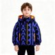 thumbnail image 1 of Parkas de manga larga para niñas, niños y niños, ropa de abrigo con capucha, ropa para niños de talla mediana y grande, chaqueta de plumón gruesa con letras, chaqueta corta con capucha, tops de algodó, 1 of 6