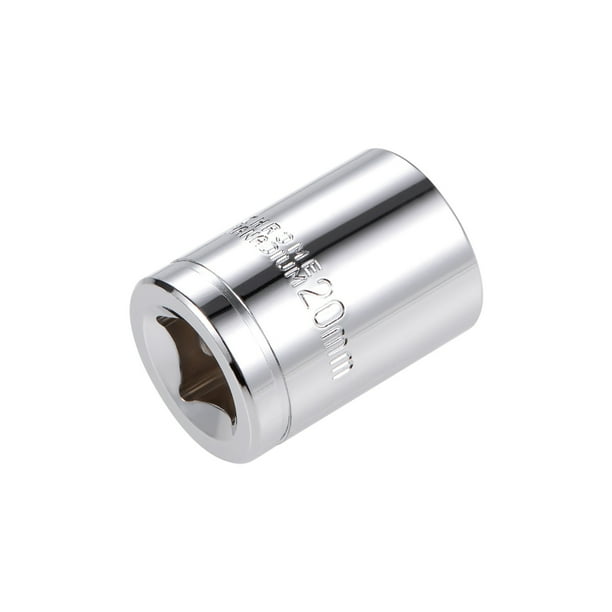 1/2inch Drive E20 Universal Spline Shallow Socket 12Point CrV Steel