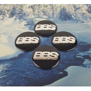 4x56mm 2.2" Universal Silver BBS Wheel Center Hub Cap Emblem Badge Decal sticker