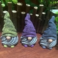 thumbnail image 4 of Sunjoy Tech Gnomes Figurine Safe Eco-Friendly Creative Novelty Fine Workmanship Decorative Synthetic Resin White Beard Dwarf Figurine Garden Supplies, 4 of 8