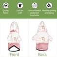 thumbnail image 5 of Balery Design Name Dog Hoodie Pets Wear Hoodies For Small Dogs Pet Clothes Costumes, Pets Wear Hoodie Sweatshirt Outfit For Dogs Cats Cosplay Party-Size Name, 5 of 8