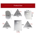 thumbnail image 3 of 6 Piezas Raspador de Pasteles Acero Inoxidable BuyWeek Herramientas Decorar, 3 of 9