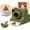 Green, variant on 3D Printed Latte Art Camera Coffee Printer with 4 Templates