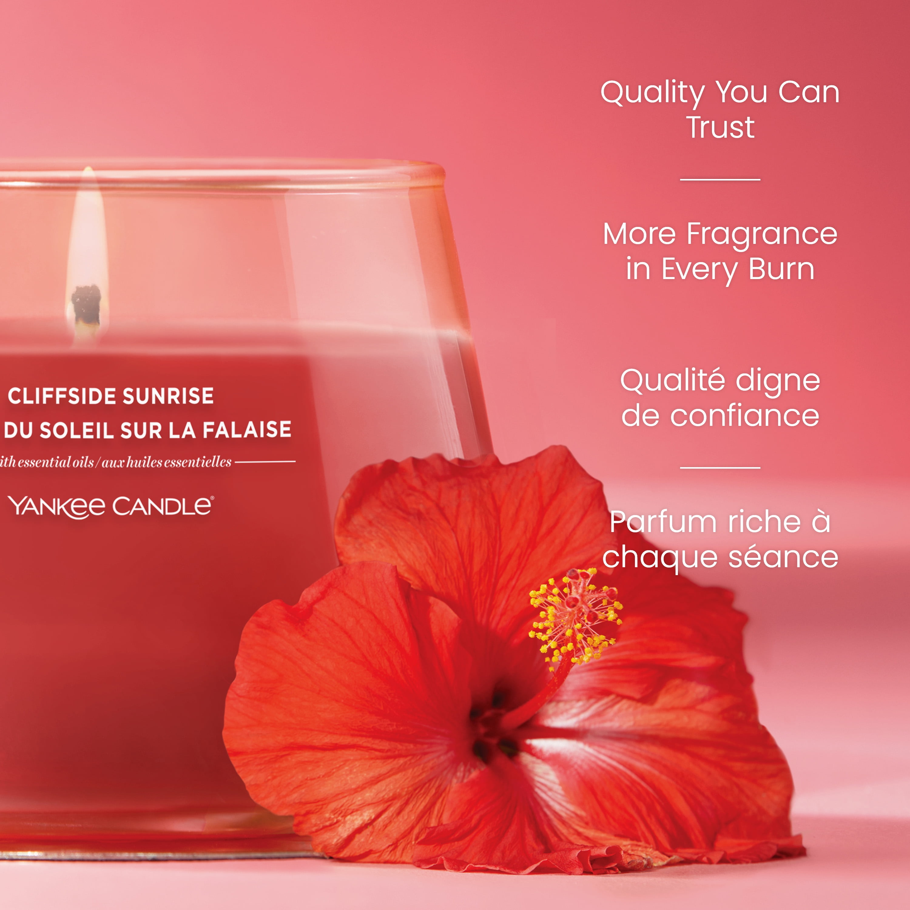 Yankee Candle Scented Candle, Cliffside Sunrise, 10 oz, Studio Collection, Up to 50 Hours of Burn Time, 1 Wick