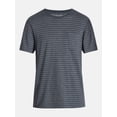 thumbnail image 5 of George Men's & Big Mens Classic Fit Striped Short Sleeve Crewneck T-Shirt, Sizes S-5XL, 5 of 5