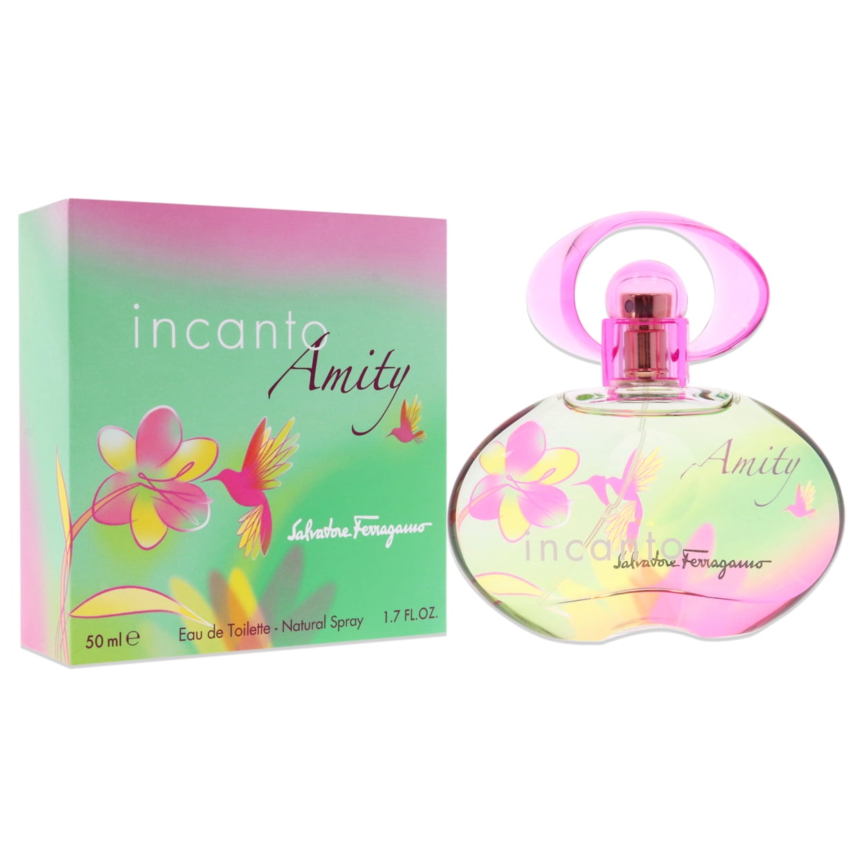 新品未使用Ferragamo incanto Amity & Bloom Salvatore Ferragamo Incanto Amity Eau De Toilette Spray, Perfume