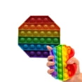 thumbnail image 3 of Paquete de piezas Máquina de burbujas de descompresión para niños educativos Música-Ocho lados-Arco iris MFZFUKR CPB-DE-WX607-7, 3 of 5