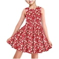 thumbnail image 1 of LOVZFMLL Robe à Manches Longues à Col Rond Imprimé Floral à la Mode pour Filles, 1 of 8