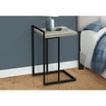 thumbnail image 4 of C-Shaped Accent Table for Living Room & Bedroom Small End Table with Reclaimed Wood Look Top, 4 of 12