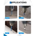 thumbnail image 4 of Set de Brocas BRSCHNITT para Concreto Dentado 5-12 mm con Puntas Phillips, 4 of 6