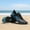 Dark blue, variant on Couple Five Toe Water Shoes, Quick Dry Barefoot Aqua Shoes for Beach, Swimming, Hiking & Outdoor Sports