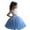 Sky Blue, variant on Dresses for Girls Toddler Sleeveless Lace Patchwork Party Performance Birthday Princess Dress Size 18 M-24 M
