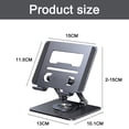 thumbnail image 2 of Support de Tablette Rotatif, Réglable, Levant, base de Tablette de Bureau Pliable, 2 of 6