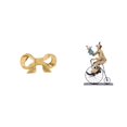 thumbnail image 1 of Tirador De Latón Con Forma De Lazo De Payaso Para Muebles, Ideal Para Cajones De Cocina, Armarios, Cómodas, Centros De Mesa De Baño, Comedores O Como Adorno Decorativo., 1 of 8