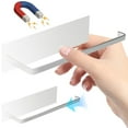 thumbnail image 5 of BLEEUS Magnetic Paper Towel Holder Paper Towel Rack For Kitchen Bathroom Home Supplies (White), 5 of 10
