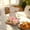pink, variant on Easter Decorations for Home,Wooden Easter Rabbit on Base with Faux Flowers & Plastic Eggs,Table Centerpiece for Party,Egg Hunt Decoration(Colours)