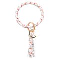 thumbnail image 1 of Bijoux en Liquidation, Bracelet en Cuir Tendance, Porte-Clés Rond avec Pompon, Multicolore, 1 of 2