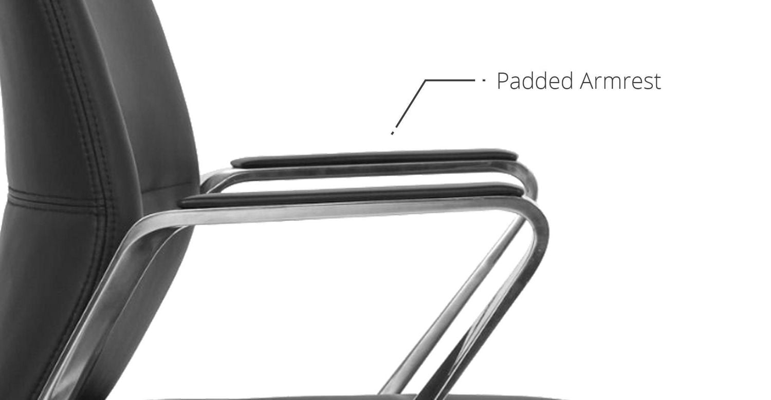 TygerClaw Mid Back Microfiber PU Office Chair