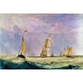 thumbnail image 3 of Bolokofsky, Ronald 14x11 Black Modern Framed Museum Art Print Titled - Sailing the Choppy Seas, 3 of 5