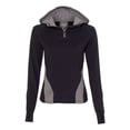 thumbnail image 1 of Augusta Sportswear Womens Freedom Pullover S Negro/Grafito Brezo Ropa deportiva Augusta 4812, 1 of 1