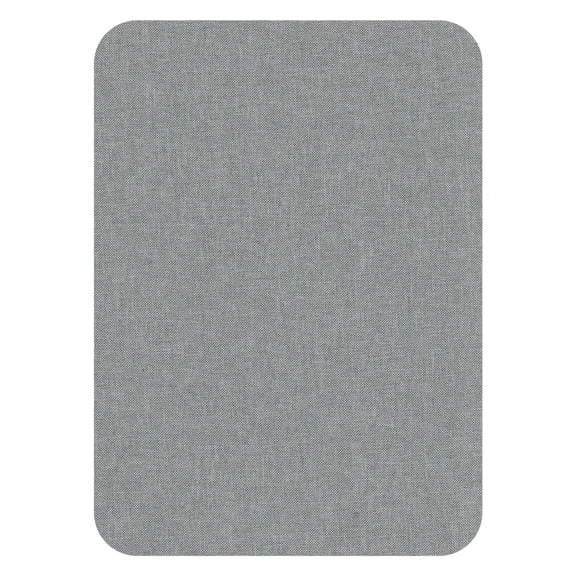 HWHCGZ 1 Pack Fabric Couch Repair Patch 4.33 x 6.3 Inch Self-Adhesive Linen Mending Tape Quick Fix Cloth Patches Kit for Furniture Sofa Car Seats Bags Tents Chairs Clothes,Gray