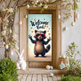 thumbnail image 4 of Raccoon Banner Party Decoration Polyester Material Welcome Back for School Decor Office Event Home Celebration, 4 of 9