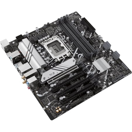 ASUS Prime B760M-A AX LGA 1700 Micro-ATX Motherboard DDR5 PCIe 4.0 2x M.2 Wi-Fi 6 2.5Gb LAN