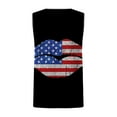 thumbnail image 5 of cllios 4th of July Tank Tops for Men Patriotic Red White and Blue Graphic Tees Summer Casual Crewneck Top Americana Sleeveless T Shirt Vest, 5 of 5